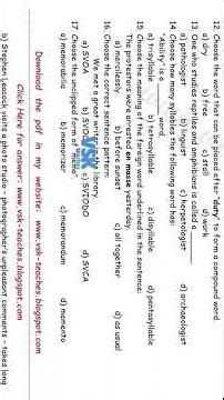 🔥11th English First Revision Exam 2026: Model Question Paper + Official Key PDF Download #shorts