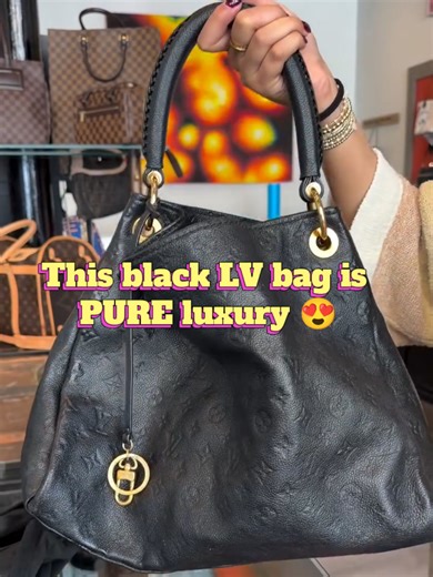 Luxury at its finest ✨ The iconic Louis Vuitton Artsy MM in black Monogram Empreinte leather is the definition of timeless elegance. 🖤 Spacious, stylish, and perfect for everyday luxury lovers. If you’re into designer handbags, this one is a must-have! #LouisVuitton #LuxuryBags #DesignerHandbags #TikTokMadeMeBuyIt #LuxuryStyle