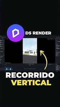 How to create a VERTICAL VIRTUAL TOUR in D5 Render for TikTok, Reels, and Shorts