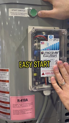 #easystart vs #hardstart Easy Start for the win!! 🥇 this is amazing!!! Guys this is a game changer!!! #HVAC #hvactechnician #hvacservice #compressor #ampdraw