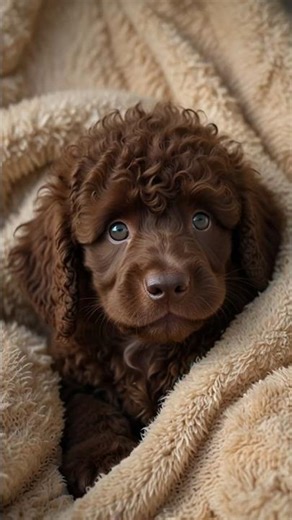 Irish Water Spaniel Growth: From Curly Pup to Skilled Water Retriever in 18 Seconds! 🌊🐾