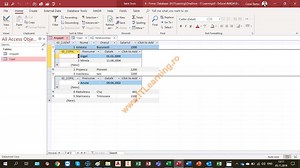 Cum se fac interogarile (queries) in baza de date Microsoft Access