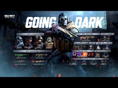 Call of Duty: Mobile - Season 12 Going Dark Battle Pass Unlocked