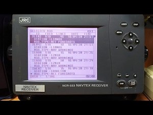 ГДЕ НАЙТИ И КАК ВЫБРАТЬ СТАНЦИИ NAVTEX.HOW TO INSERT THE CORRECT NAVTEX STATIONS.JRC NCR-333.