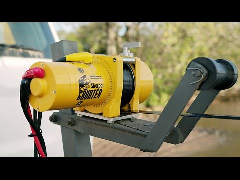 'Grunter' Boat Trailer Winch - Product Demo