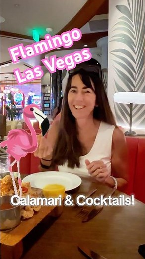 Flamingo Las Vegas:Best Calamari&Cocktails #vegas #lasvegas #vegasfood #vegaslocals #flamingo#food