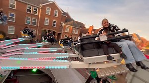 102K views · 1K reactions | Let’s bounce down to the fair and ride the Crazy Frog!  It’s back for 2025! Find it at the top of Ock Street until tomorrow! | Bob Wilson's Fun Fairs | Facebook