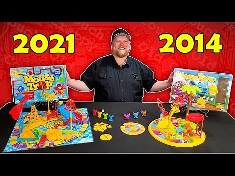 Mouse Trap Elefun and Friends Edition Board Game Review - Hasbro (2014) #boardgames