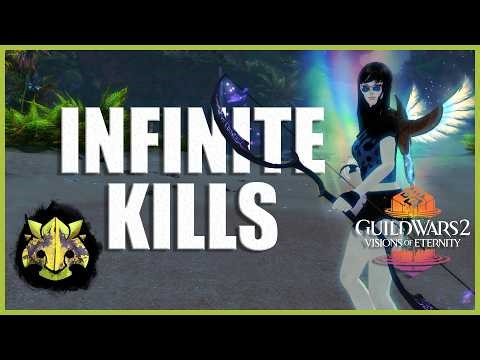 GW2 WvW - Power Longbow Untamed Cloud Build - Gameplay - Guild Wars 2 - Visions of Eternity