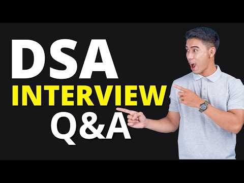 DSA Interview Question and Answers for 2026