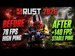 RUST FPS BOOST 2026 - Fix Lag, Stuttering & Low FPS Instantly