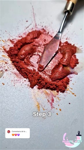 Turn Powder into Paint in 3 Easy Steps #watercolor #diy #pigment #paint #colors #creative