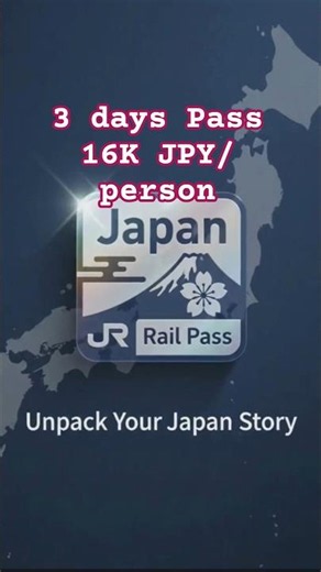 Japan Best Travel Hack: 3-Day JR Pass! #JRPass#UnlimitedTrains #Shinkansen#KantoPass #BudgetTravel