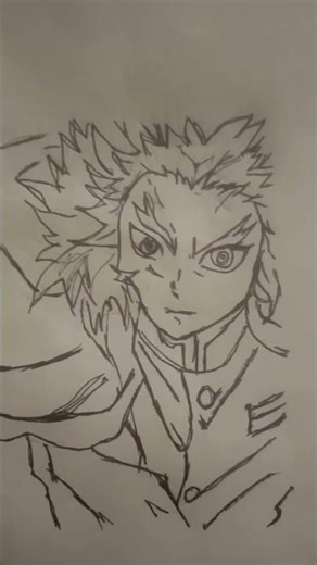 drawing rangoku #drawing #animedrawing