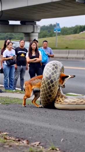 🐆𝕐𝕋 𝔸ℕ𝕀𝕄𝔸𝕃 ☠️ on Instagram: "Python Swallows Wild Fox in Stunning Close-Up! 🐍🔥" .. .. .. .. .. .. .. .. .. .. #reels #reelsinstagram #reelsvideo #instagram #animals"