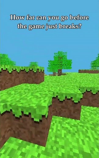 What are the limits of this Minecraft clone?