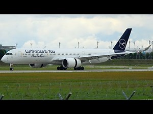 NEW! | Lufthansa A359 (D-AIXP) Lufthansa and YOU Livery Arrival at Munich AIrport!