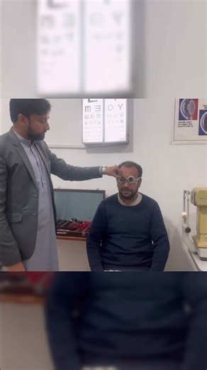 Complete eye examination