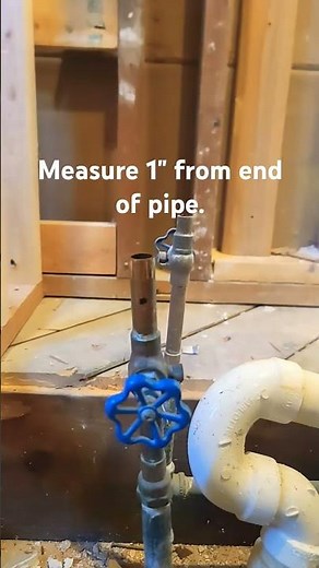 How to install a sharkbite to cap a copper pipe #diy #construction