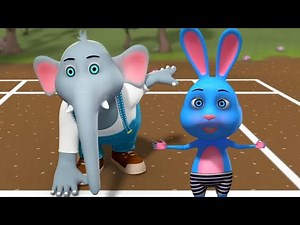 Khargosh Kabaddi, खरगोश कबड्डी, Hindi Nursery Rhymes and Kavita for Kids