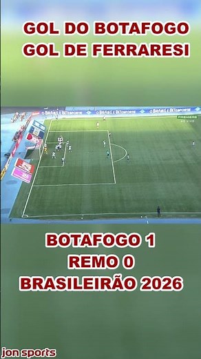 Goal for Botafogo | Goal by Ferraresi | Botafogo vs. Remo | Brazilian Championship 2026 #Botafogo...