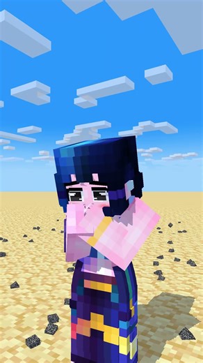 HUNTRIX - Help Aphmau to Sculpt Cute Baby Girl Challenge #minecraftshorts #fypシ