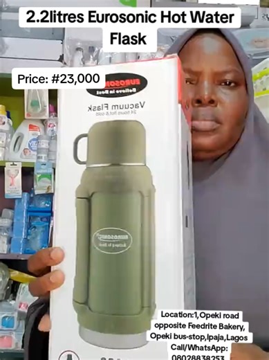 Buy 2.2litres Eurosonic Hot Water Flask Now!