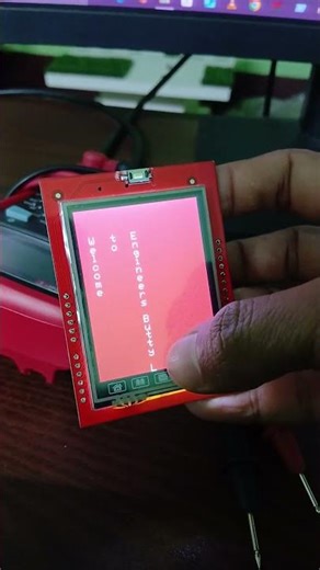 2.4" TFT Display interface with ESP32 #engineers_butty_lab_bd #shortvideo #sorts