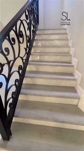 #staircase LED PROFILE LIGHT WITH MOTION SENSOR SET. #homedecor #homeautomation #staircasedesign