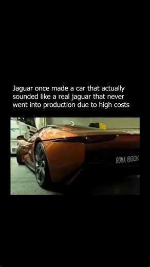 Explaining Cars on Instagram: "Jaguar once revealed a concept car that literally gave its name a voice. Using a speaker system built into the exhaust, the car recreated the roar of a real jaguar — a fierce, unmistakable growl designed to embody the brand’s image of power and aggression. Only a single prototype was ever built. While the technology was groundbreaking, it proved far too expensive and complex for mass production, keeping the concept firmly in the experimental realm. Even today, it s