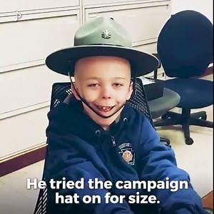 90K views · 2.5K reactions | PSP Harrisburg welcomed a new Junior Trooper on Nov. 2. Thank you Coltin and Stephanie for visiting with us! | PA State Police | Facebook