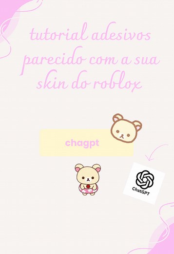 Tutorial de Adesivo Chibi para Roblox