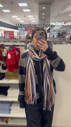 Get Missoni scarves here at Century 21 for less🔥 #NYC #Missoni #NYC #Fashion #Scarves | Century 21 Stores