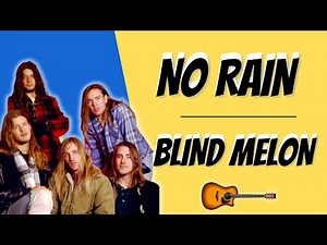 Play Blind Melon "No Rain" Acoustic Guitar Lesson (Easy Beginner Lesson)