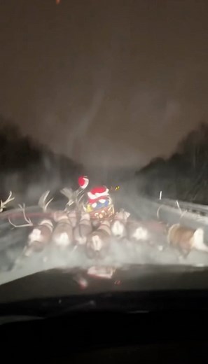 Omg, Santa had a crash landing!!! 😱😱😱🎅 SantaClaus #CaughtOnDashcam #DashcamVideo #ChristmasFails #HolidayMoments #SantaFail #BelieveInMagic #FunnyVideo #HolidaySeason #UnexpectedMoments #ViralVideo #Christmas2025 #SantaOnTheLoose #HolidayHumor #ChristmasComedy | Chris Cerney