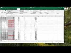 5.3 Einfache deskriptive Statistik mit Microsoft Excel