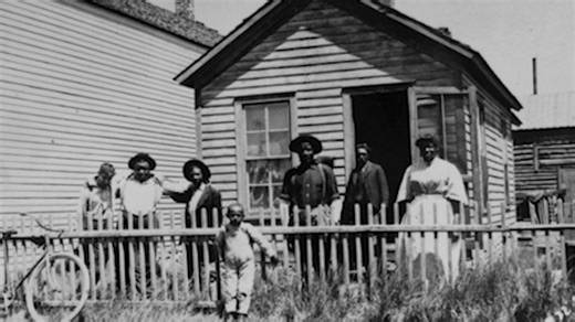 What happened when freed slaves built a town with nothing but promises