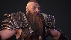 dwarf - 3D game character model - Dwarkesh Bodana