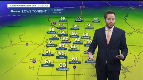 KSHB 41 weather Wednesday evening update