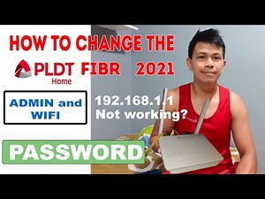 How To Change Wifi Password and SSID of PLDT Home Fibr Wifi Using Phone| PLDT Home Fibr 2021