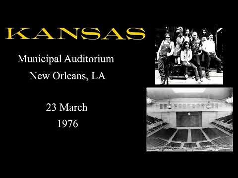 Kansas Live 1976 | Full Concert | 23 March | Municipal Auditorium, New Orleans, LA |