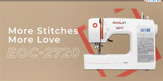 Watch Computerized Sewing Machine | POOLIN EOC2720 on Amazon Live