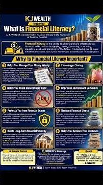 💰 KJWEALTH Presents: What Is Financial Literacy? | 8 Reasons It Can Change Your Financial Future