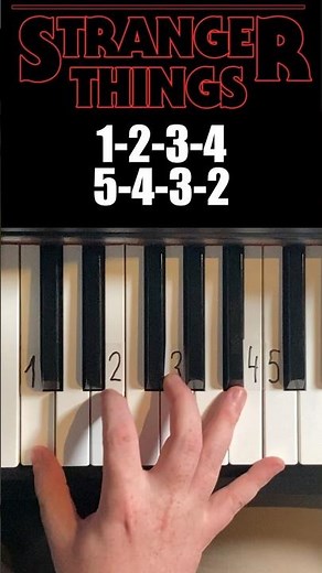 Stranger Things Piano Tutorial