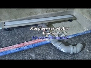 Linear Drain. DIY Installation. #constructionvlog