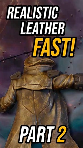 This Leather Trick Feels Like Cheating! #miniaturepainter #warhammer40k #warhammerpainting