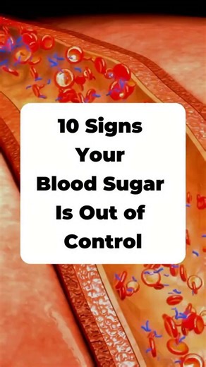 10 Signs your blood sugar is out of control