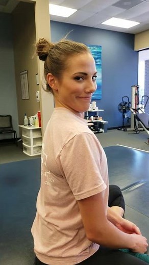 Chin Tuck Rotation Sit