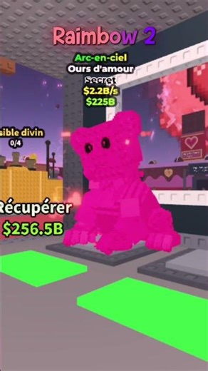 ♥️ Love Love Bear Exist Count Steal A Brainrot ! #roblox #shorts #stealabrainrot #sammy