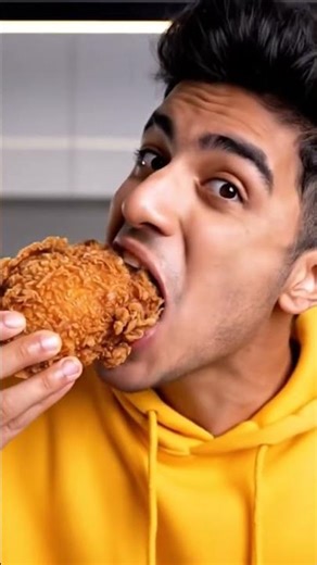 Man Eats Giant Chicken!? 🍗😱 | ASMR